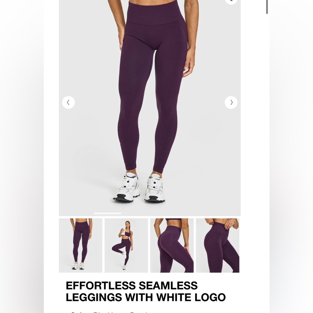Oner Active Effortless Seamless Legging - BlackBerry Purple